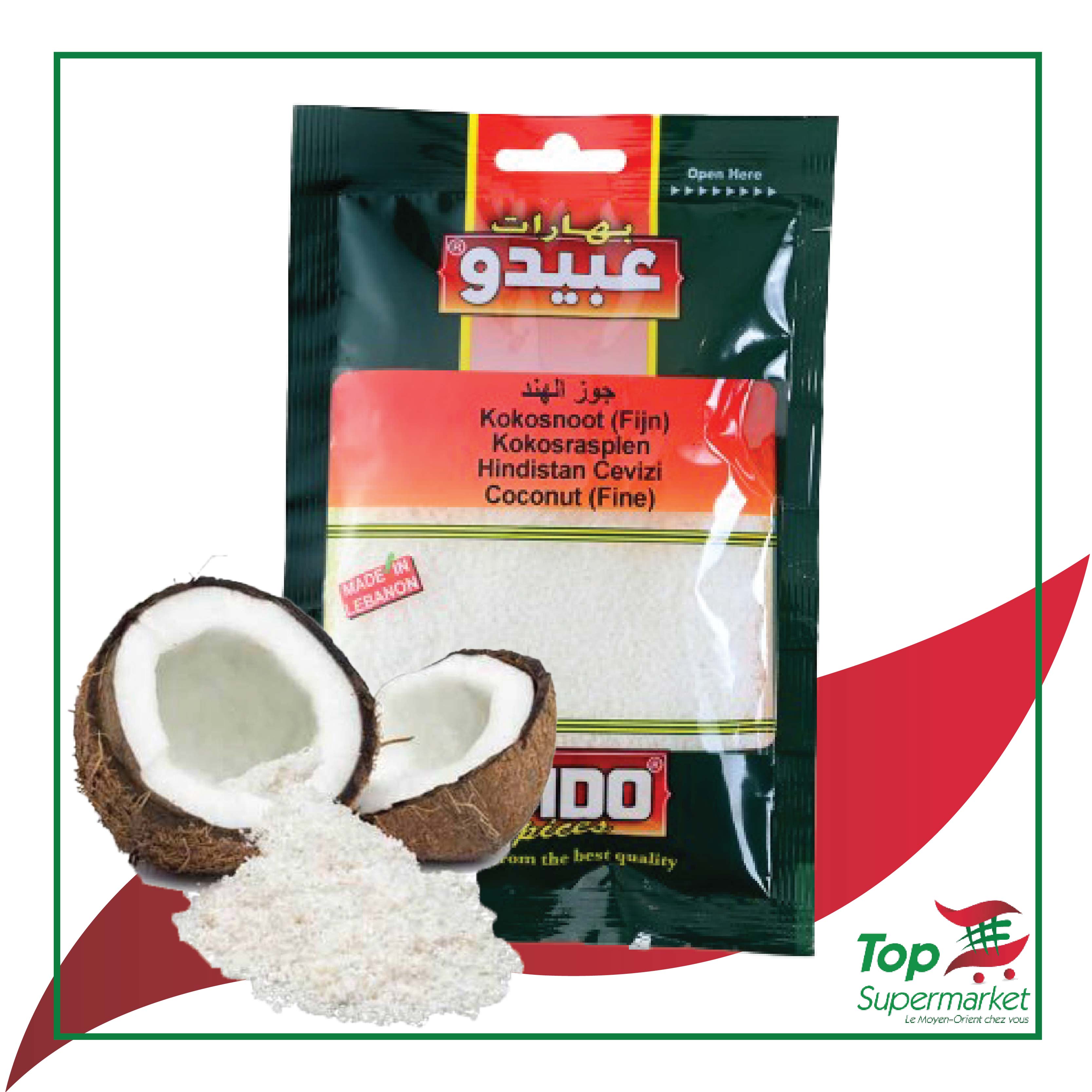 Abido Noix de Coco Fin 50gr